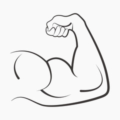 Strong power muscle