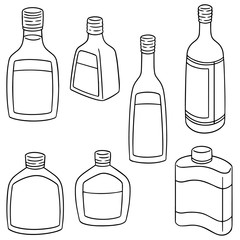 vector set of liqueur