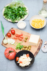 Preparing healthy snacks