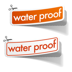 Water proof stickers 