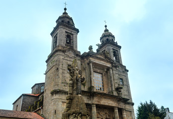 Fototapeta na wymiar Convent of San Francisco de Santiago, Santiago de Compostela, Spain.