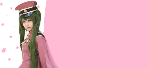 Japan anime cosplay , cartoon women 