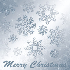 Christmas card. Pastel colors