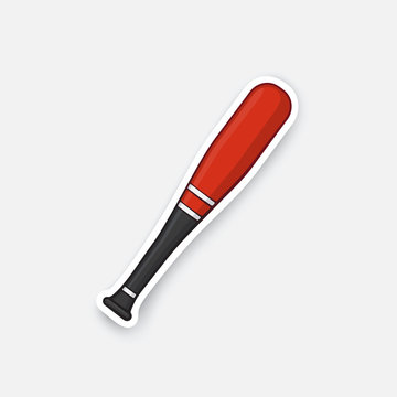 Sticker aluminum baseball bat