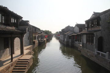 Naklejka premium ancient town