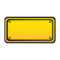 tools blank warnings icon, vector illustration image design