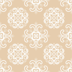 Swirly seamless pattern