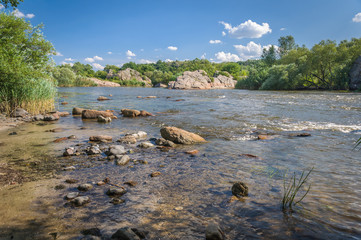 Rapids on the river, Southern Bug