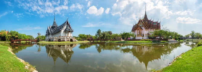 Foto op Plexiglas Sanphet Prasat Palace, Ancient City, Bangkok, Thailand © sushi7688