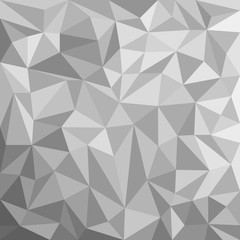Серый оригинальный тригональный абстрактный фон. Векторная иллюстрация для вашего дизайна.