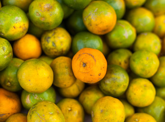Green oranges