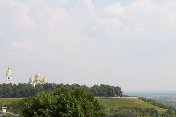 Fototapeta na wymiar Uspensky cathedral in Vladimir