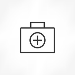Fototapeta premium First Aid Kit icon