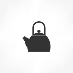 Obraz premium Tea pot icon