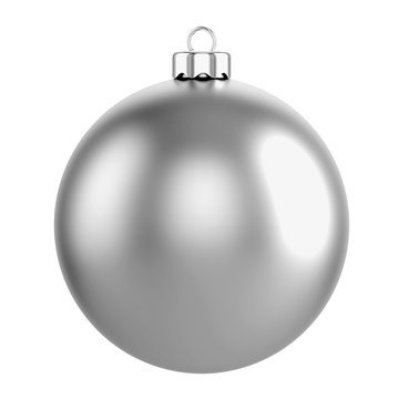 Christmas Ball decoration Isolated on white