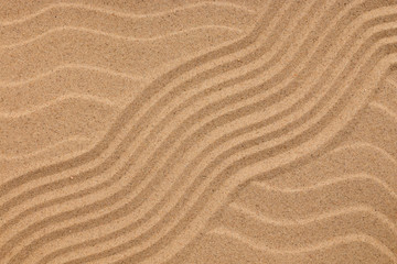 Texture curved lines leaving up among the dunes, as background.
