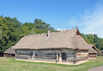 Fototapeta na wymiar Old traditional house in Ukraine