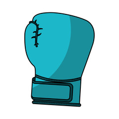 glove boxing isolated icon vector illustration design