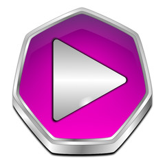 Play Button - 3D illustration