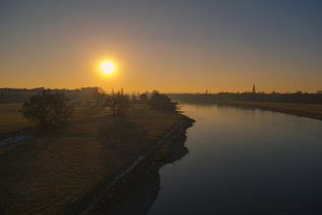 Elbe in Dresden