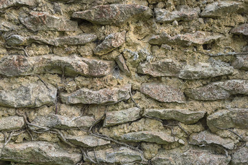 antique stone wall
