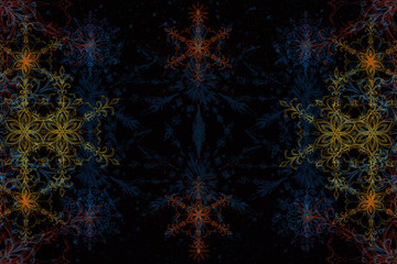 Colorful Abstract Vivid Color Background 3D Illustration