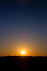 Obraz premium Sunrise with clear sky