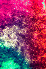 Fototapeta premium Grunge abstract color background texture. Rainbow style.