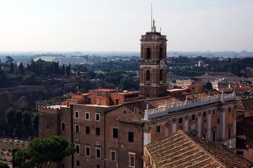 Obraz premium Campidoglio, Capitoline Hill in Rome, Italy