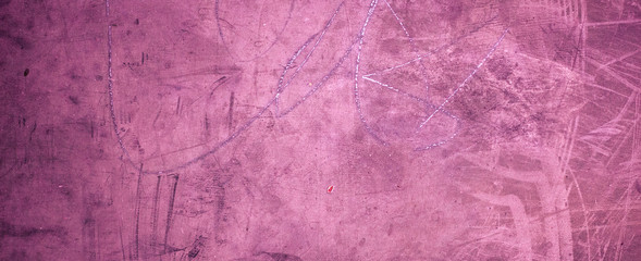 Pink vintage grunge background texture -  - Old Grungy purple  wall.