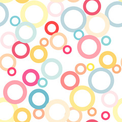 Group of multi-colored circles