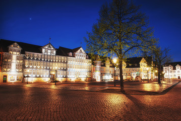 Naklejka premium The picturesque view of the ancient city