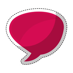 speech bubble message icon vector illustration design
