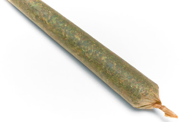 Close up of medical marijuana joint