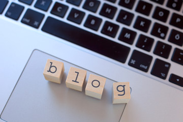 Blog in Buchstaben