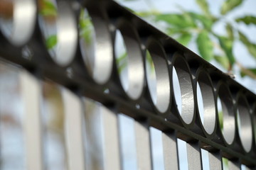 Metallenes Geländer - Zaun