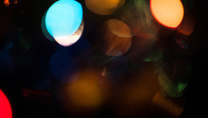 Fototapeta premium Blurred lights