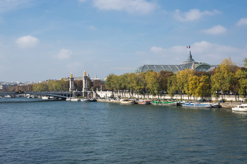 Fototapeta na wymiar Seine River in Paris