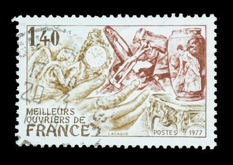 Postage Stamp isolated