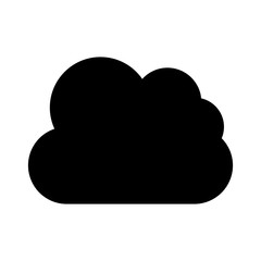 cloud computing isolated icon vector illustration design
