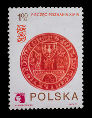 Postage Stamp isolated