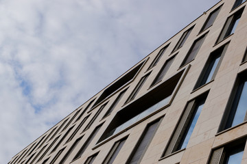 Fototapeta premium Modernes Bürogebäude - Fassade