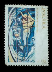 Postage Stamp isolated