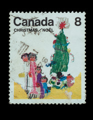 Postage Stamp isolated