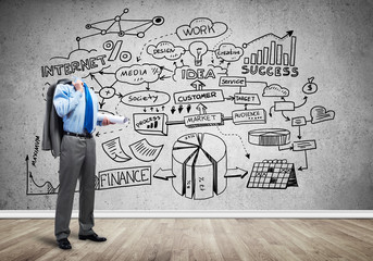 Businessman without head