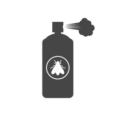 Anti insect spray - Illustration