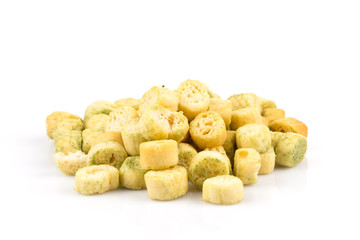 Garlic bread with herbs