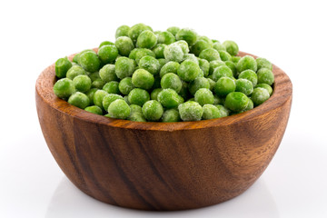 Green frozen peas
