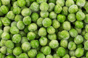 Green frozen peas