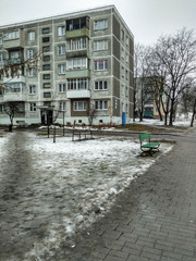 Obraz premium apartment building 